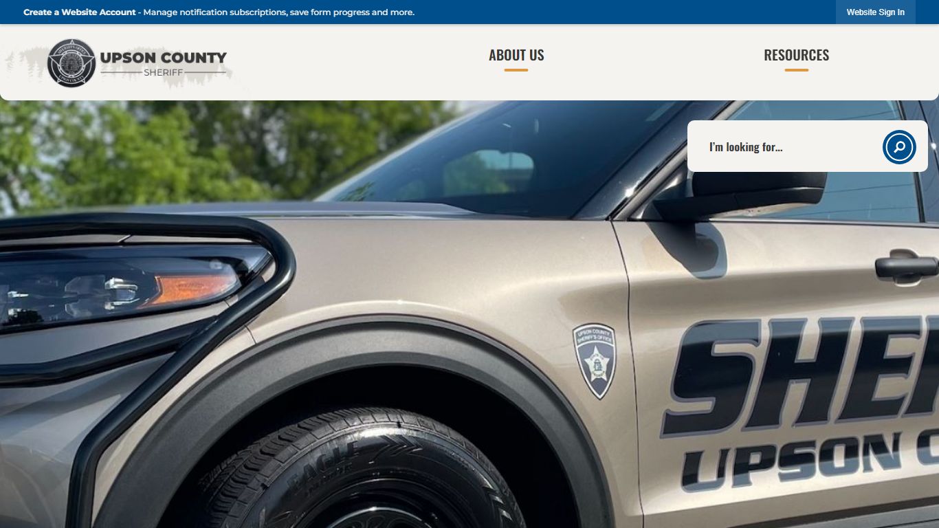Office of the Sheriff | Upson County, GA